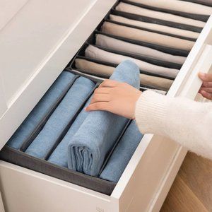 Clothes Organizer - Multi Grid Foldable Storage Dividers - MEDIUM